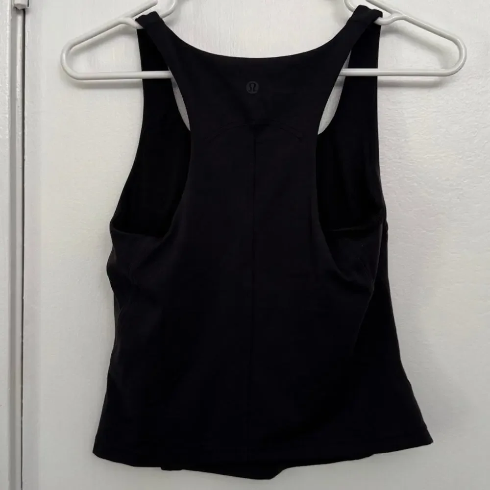 Lululemon InStill Tank Top Black Size 6 - Picture 4 of 5